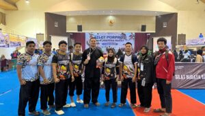 Dramatis! Pesilat Sawahlunto Kalah Satu Poin di Semifinal, Puas Raih Perunggu